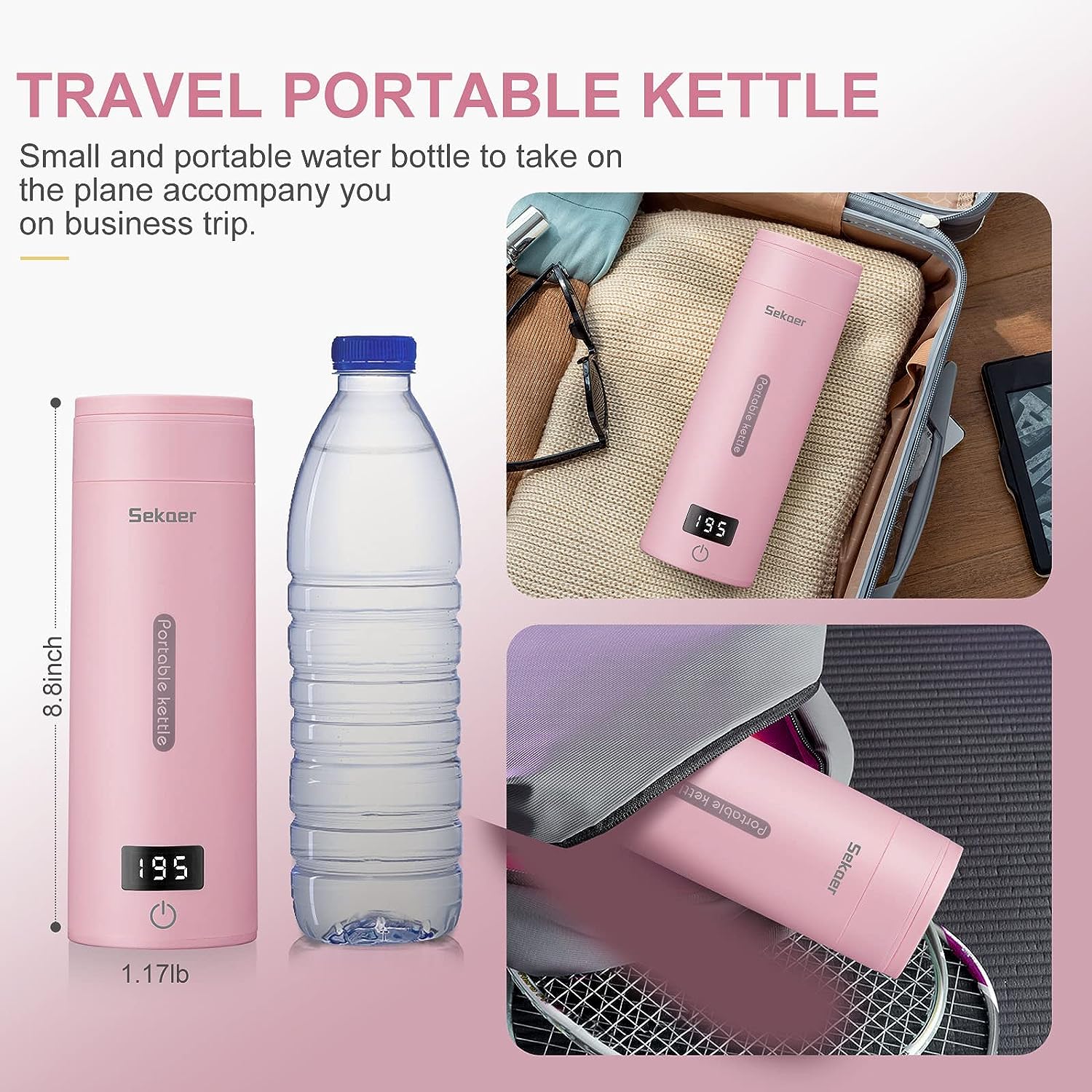 Travel Electric Tea Kettle: Your Perfect On-The-Go Companion