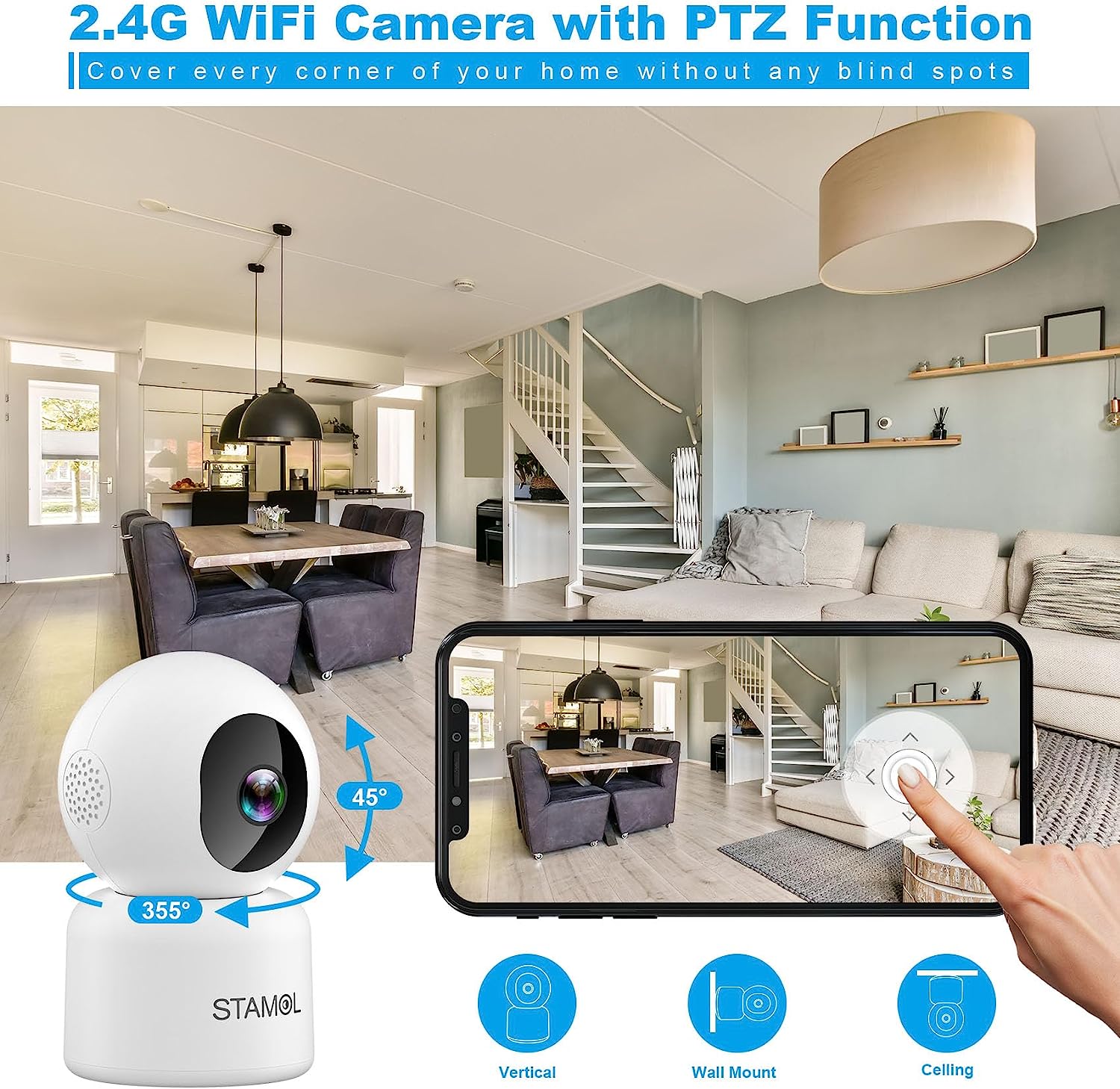 STAMOL Security Camera Indoor Wireless: The Ultimate Home Surveillance Solution