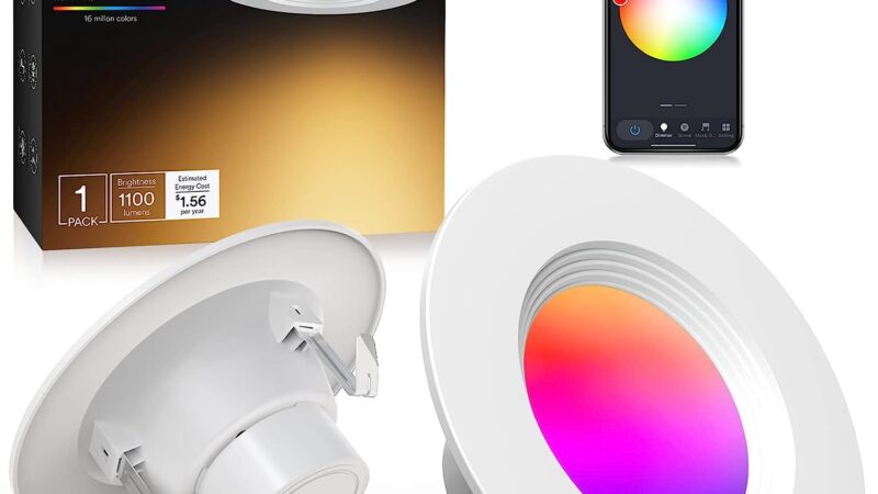 Experience the Ultimate Smart Lighting with Lumary Recessed Lighting 5/6 Inch Retrofit