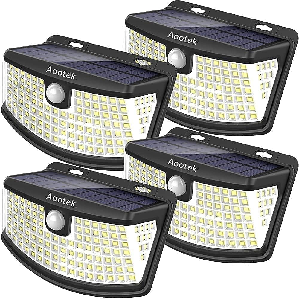 Aootek New Solar Lights 120 LEDs: The Ultimate Security Solution