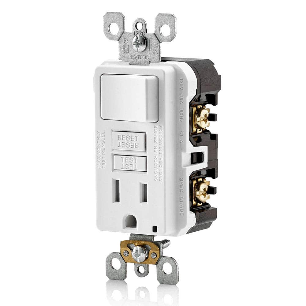 Leviton GFSW1-W Review: The Ultimate Combination Switch and Receptacle