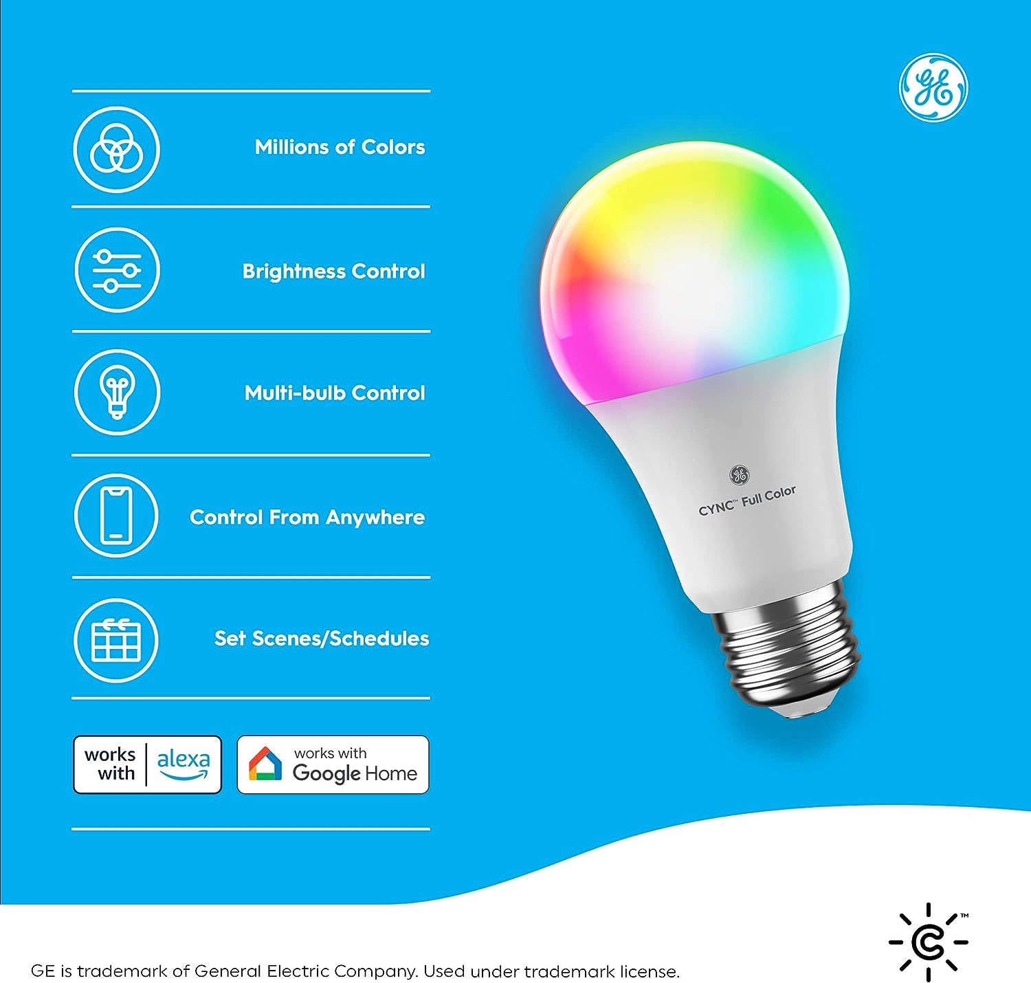 GE Lighting CYNC Smart LED Light Bulb Review: Transform Your Home with Colorful Brilliance