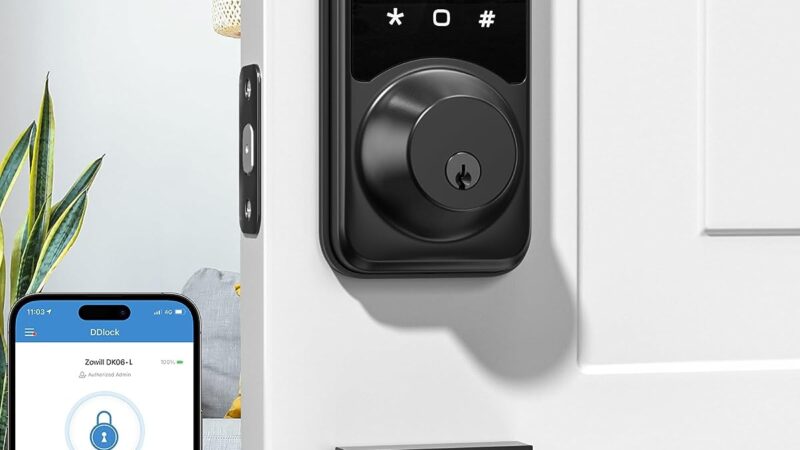 Zowill Smart Front Door Lock Set with APP Control – Keyless Entry Door Lock Deadbolt with Handle: A Comprehensive Review