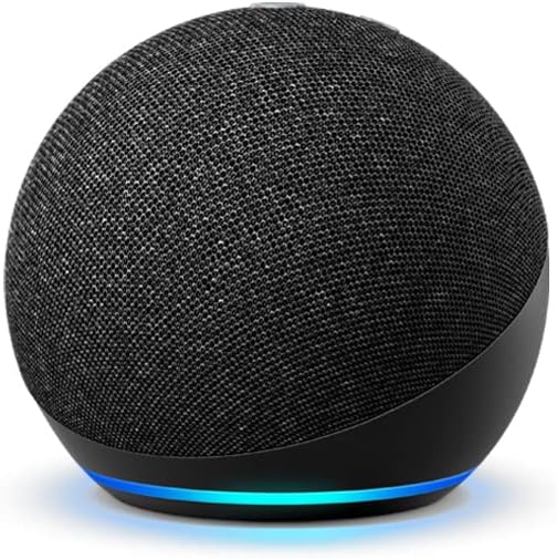 Echo Dot (4th Gen, 2020 release) | Smart Speaker with Alexa | Charcoal - A Powerful and Versatile Smart Assistant