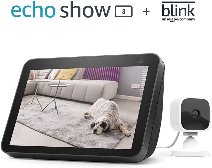 Echo Show 8 (2nd Gen, 2021 release) – Charcoal Bundle with Blink Mini: A Comprehensive Review