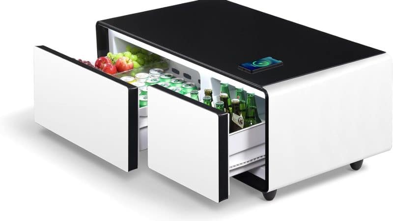 Gynsseh Smart Coffee Table with Fridge: The Ultimate Combination of Style and Functionality