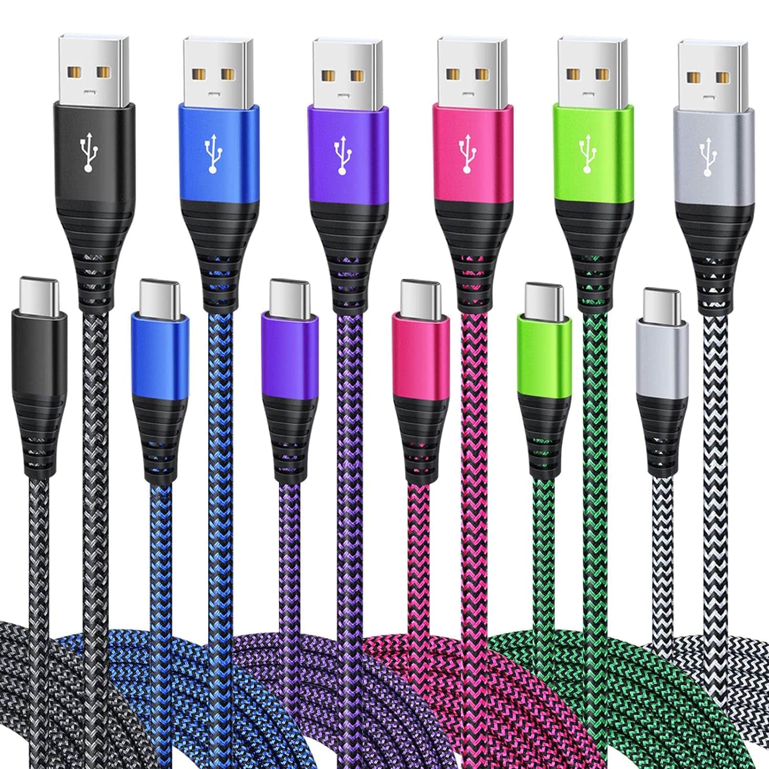 Besgoods USB Type C Charger Cable: Fast Charging and Durability in Vibrant Colors
