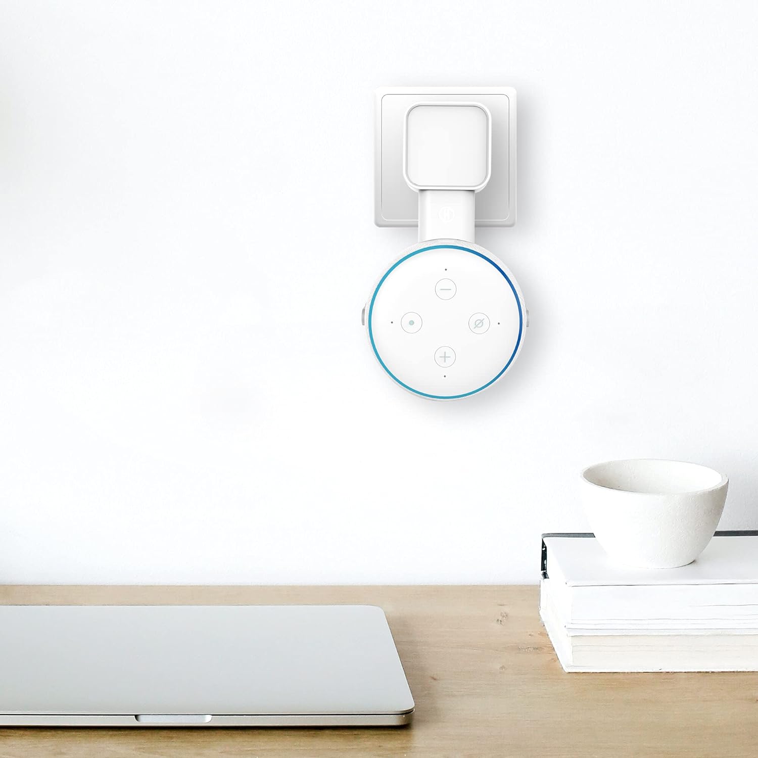 Revolutionize Your Smart Home Experience with the Heardear Outlet Wall Mount Holder for Echo Dot 3rd Generation