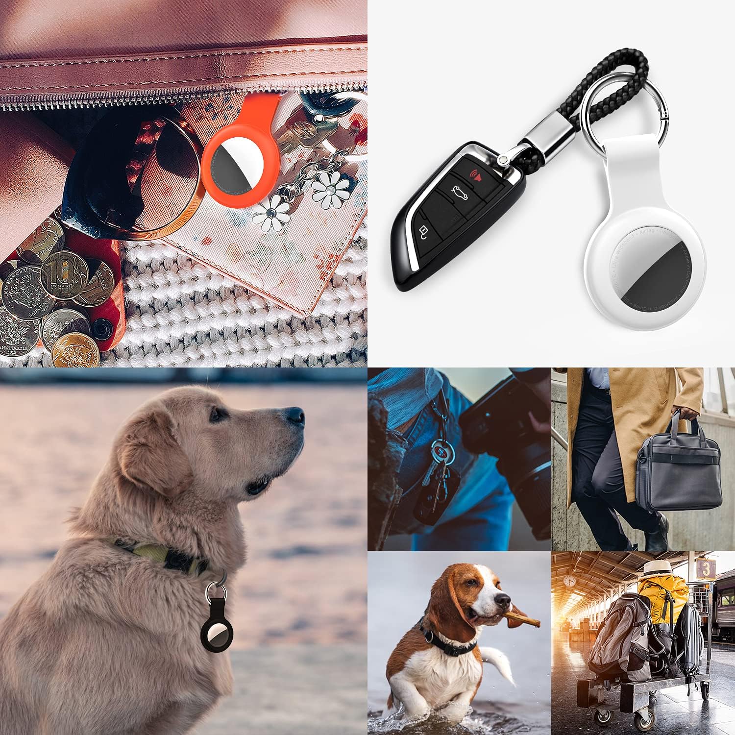 Enhance Your AirTag Experience with the Compatible AirTag Case Keychain