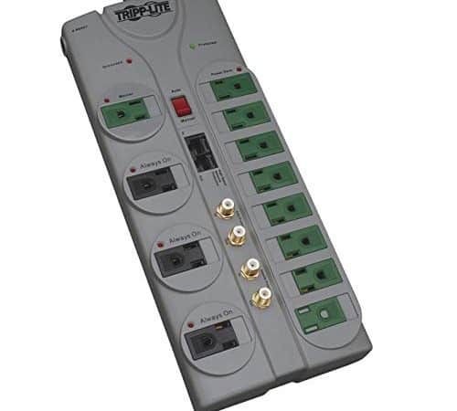 Tripp Lite 12 Outlet Surge Protector Power Strip – A Reliable Solution for All Your Electronic Devices