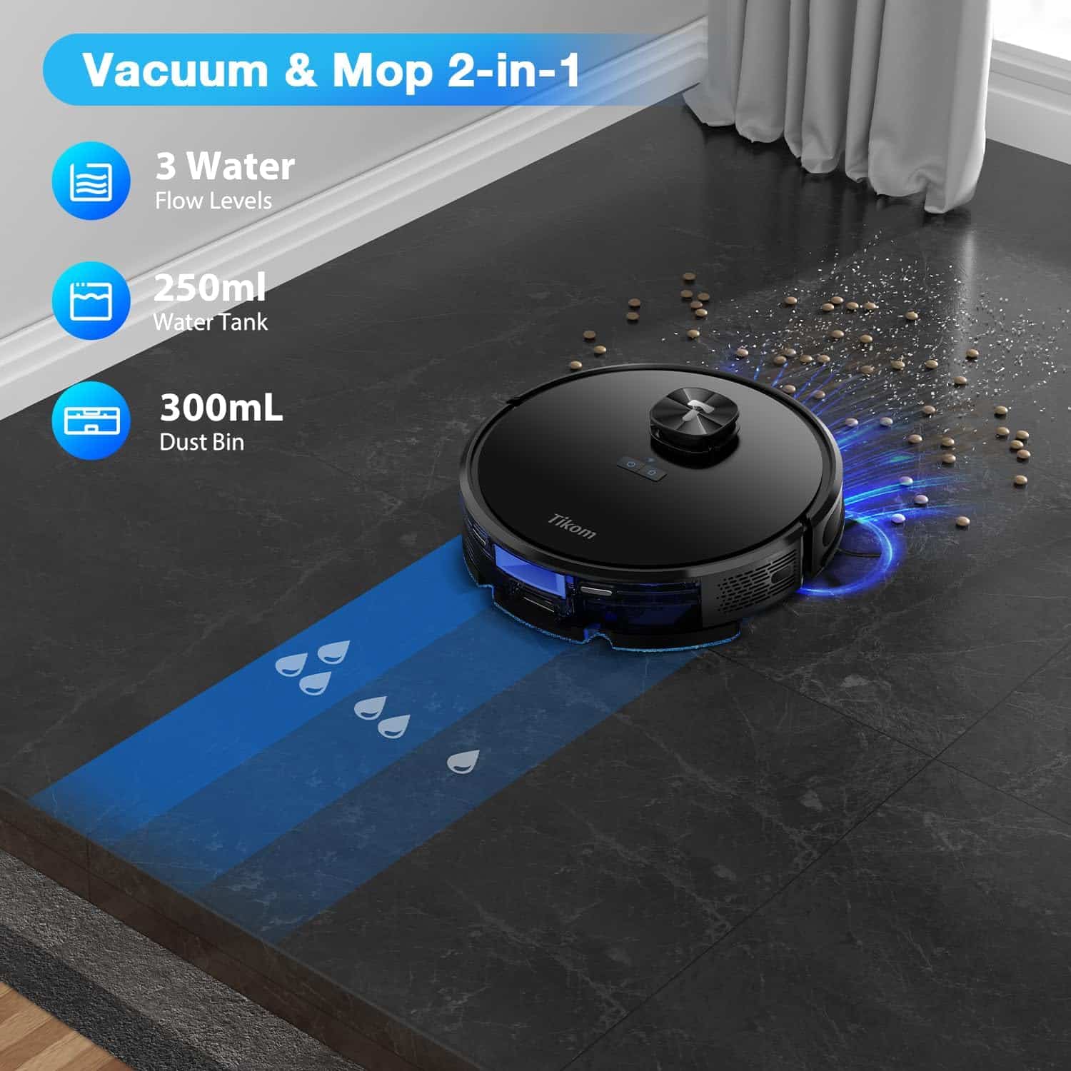 Tikom L9000 Robot Vacuum and Mop Combo: The Ultimate Cleaning Solution