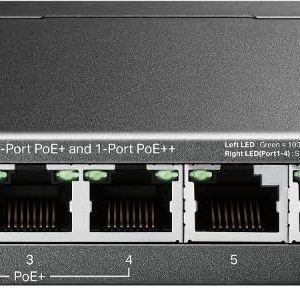TP-Link TL-SG1006PP: The Ultimate PoE Switch for Reliable Network Connections