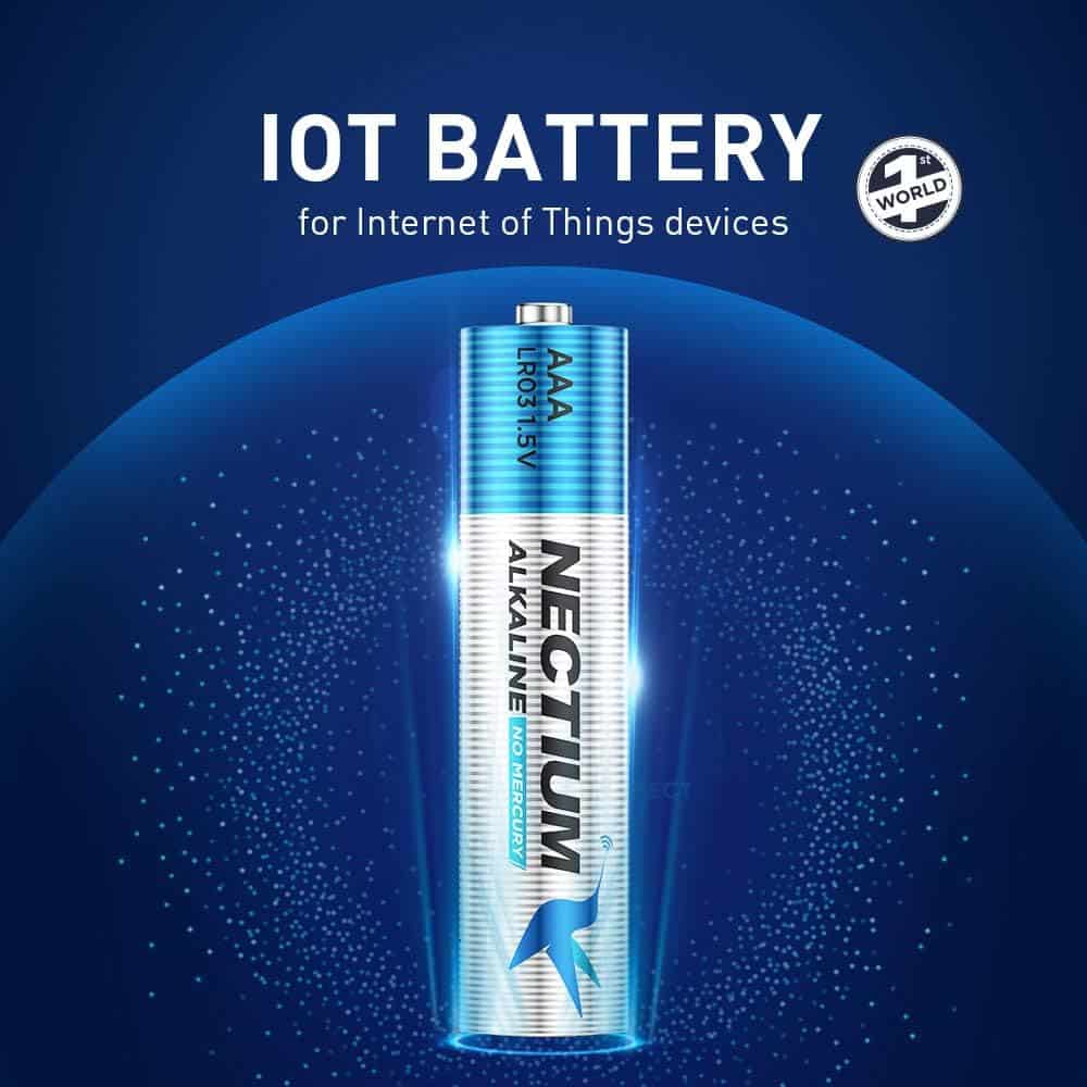 NECTIUM Superior Performance AAA Batteries: The Ultimate Power Solution for IoT Devices